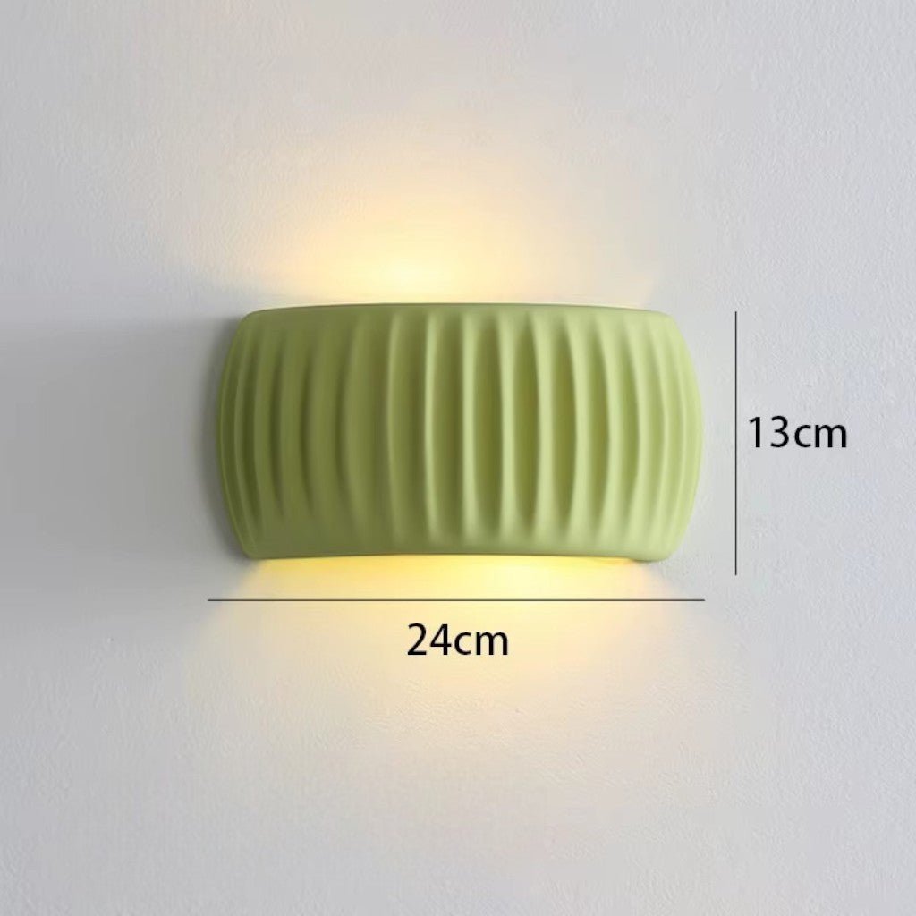 Resin Bedside Wall Light French Art Deco Style