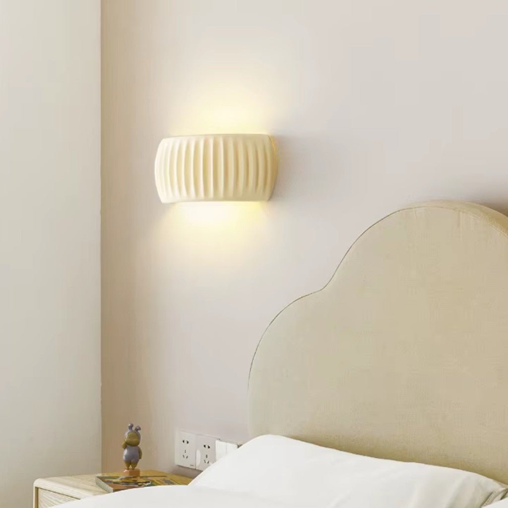 Resin Bedside Wall Light French Art Deco Style