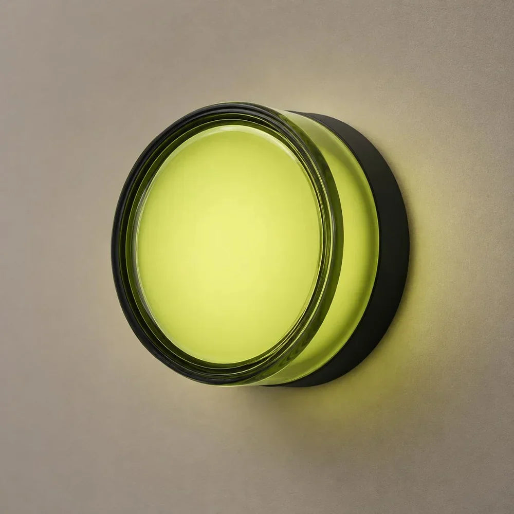 Round LED Wall Sconce IP65 CCT Switch Indoor Outdoor Lamp