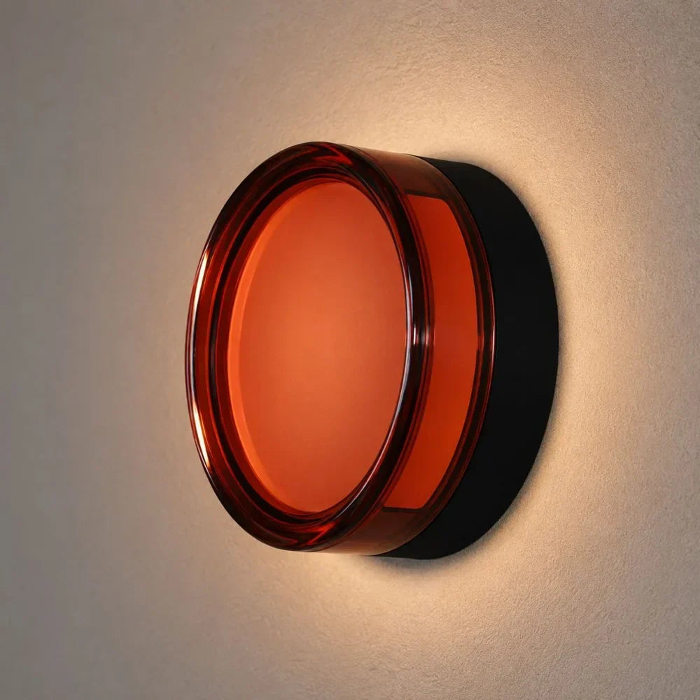 Round LED Wall Sconce IP65 CCT Switch Indoor Outdoor Lamp