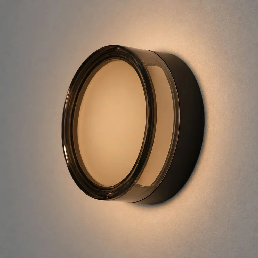 Round LED Wall Sconce IP65 CCT Switch Indoor Outdoor Lamp