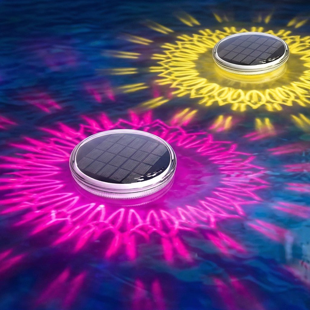 Solar Colorful LED Floating Pool Lights With Remote Control