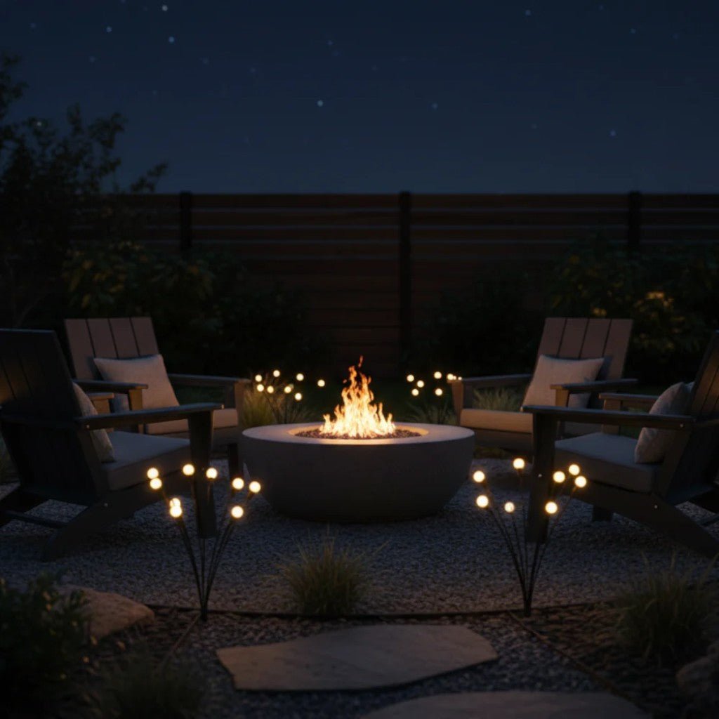 Solar Firefly Garden Light IP65 Waterproof Stake Lamp Outdoor Light