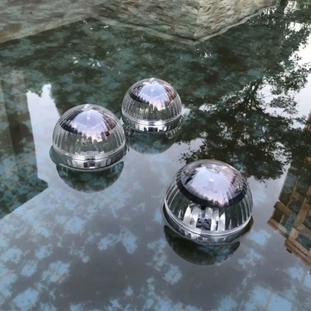 Solar Floating Pool Lights RGB Colour Changing - Waterproof LED Ball