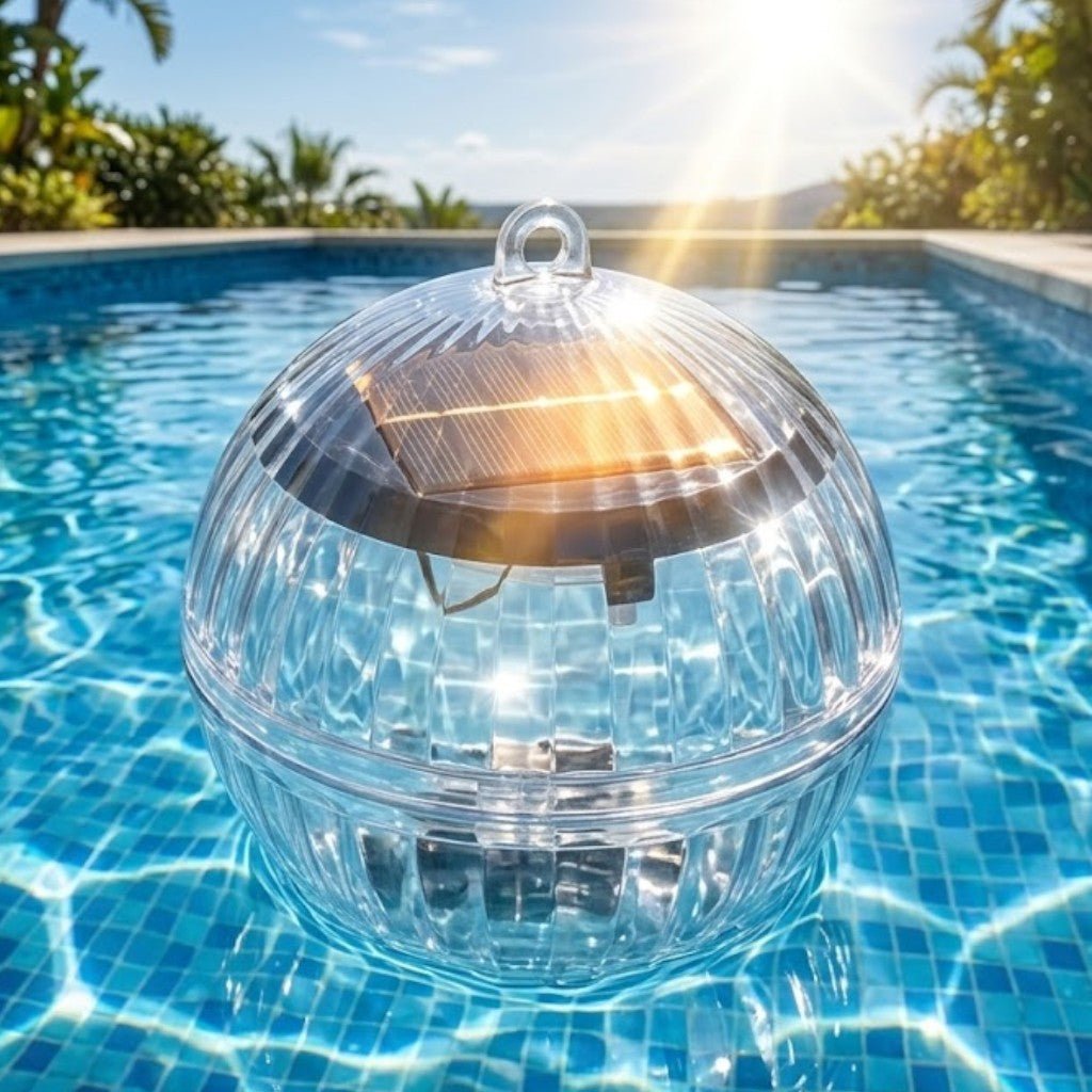 Solar Floating Pool Lights RGB Colour Changing - Waterproof LED Ball