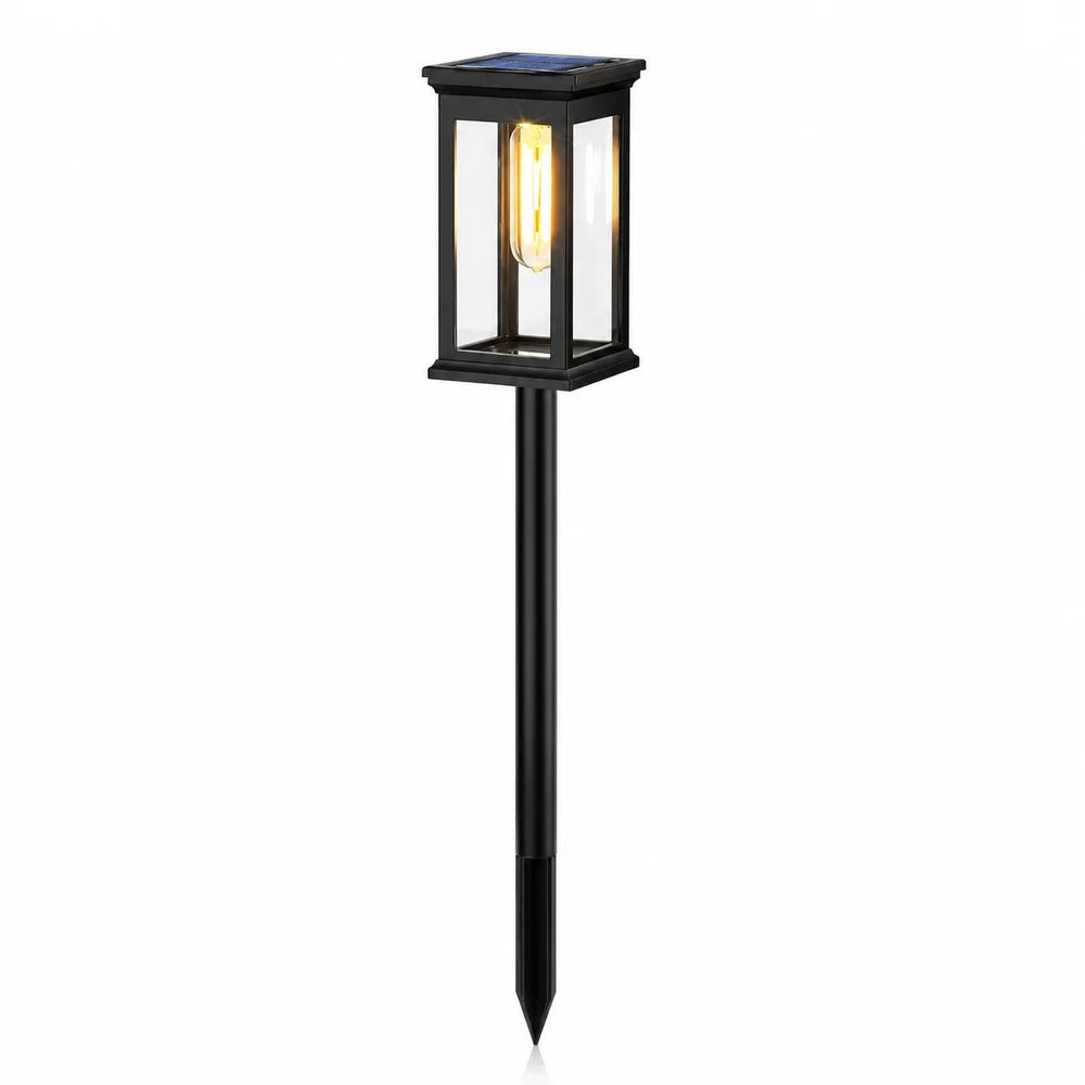 Solar Garden Pathway Post Light Weather-Resistant Set