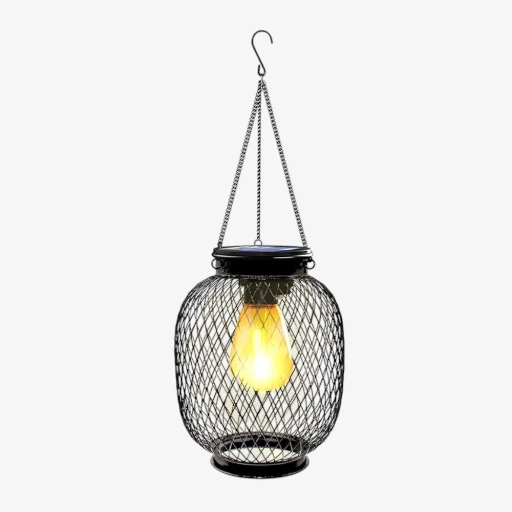 Solar Hanging Lantern Outdoor IP65 Waterproof Auto Sensor