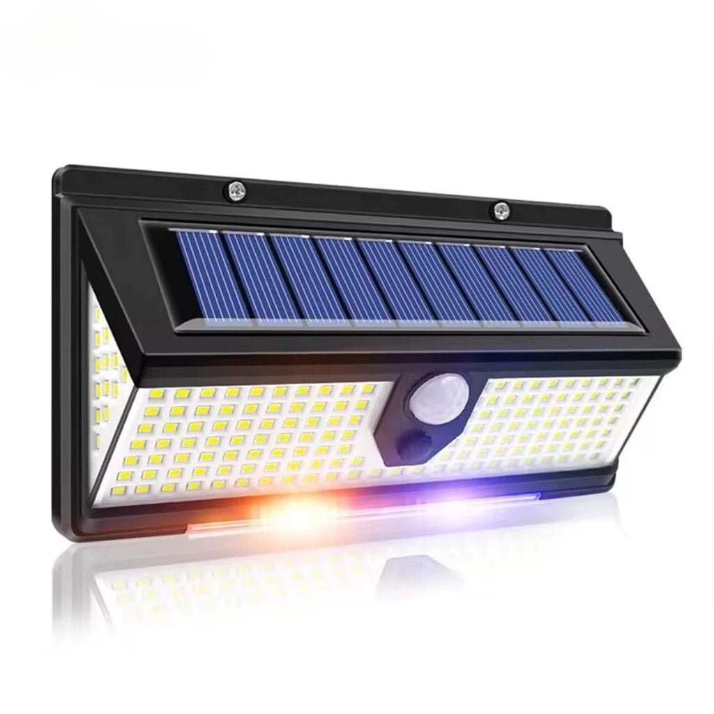 Solar Outdoor Wall Light LED PIR Motion Sensor IP65