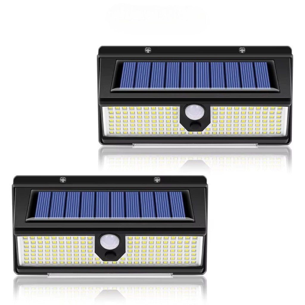 Solar Outdoor Wall Light LED PIR Motion Sensor IP65