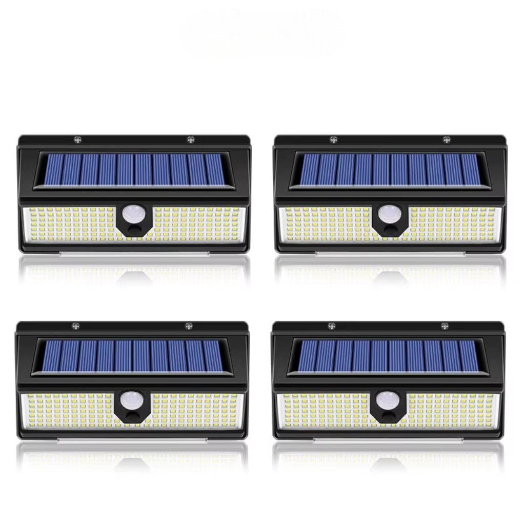 Solar Outdoor Wall Light LED PIR Motion Sensor IP65