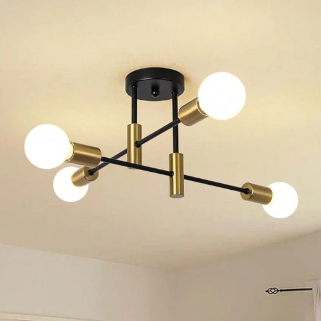 Sputnik Mid Century LED Ceiling Light