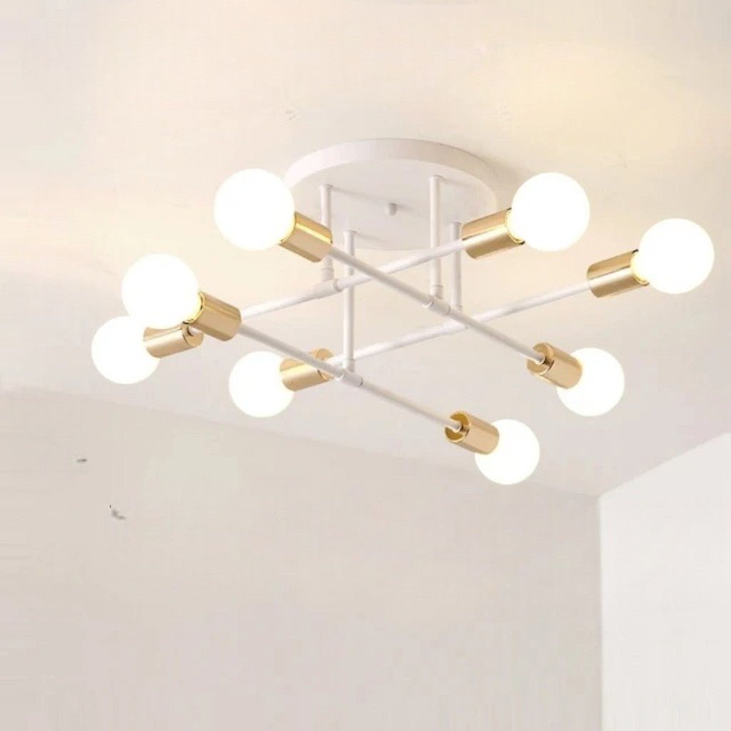 Sputnik Mid Century LED Ceiling Light