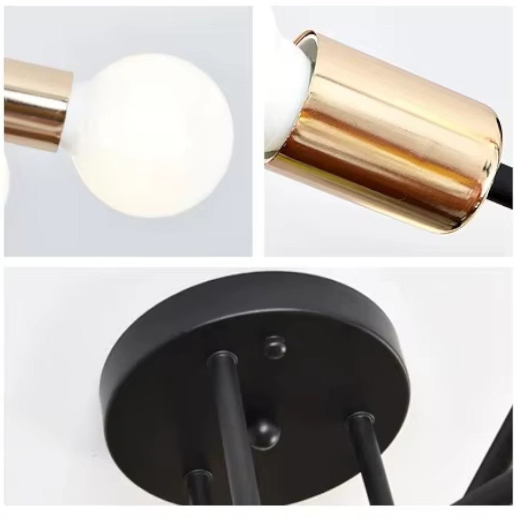 Sputnik Mid Century LED Ceiling Light