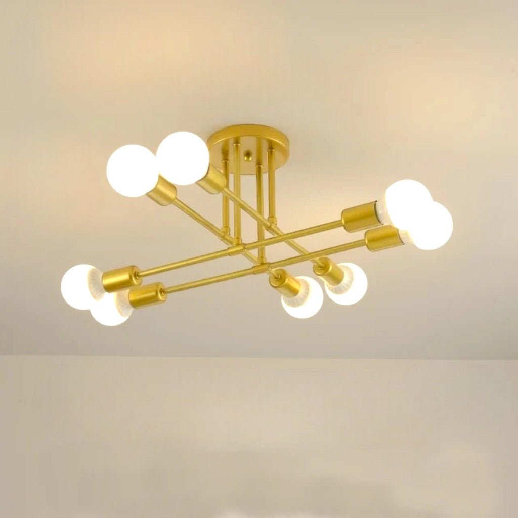 Sputnik Mid Century LED Ceiling Light