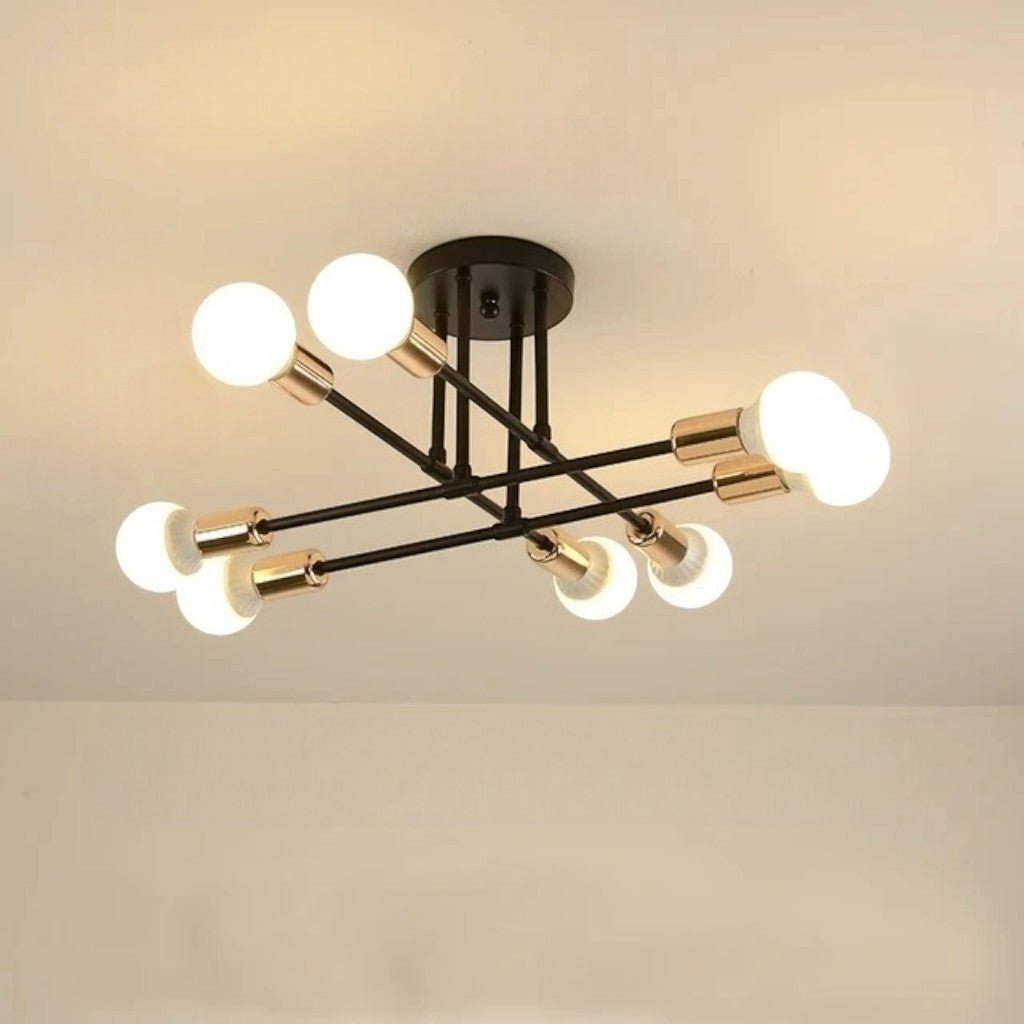 Sputnik Mid Century LED Ceiling Light