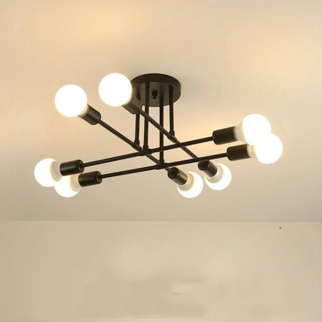 Sputnik Mid Century LED Ceiling Light