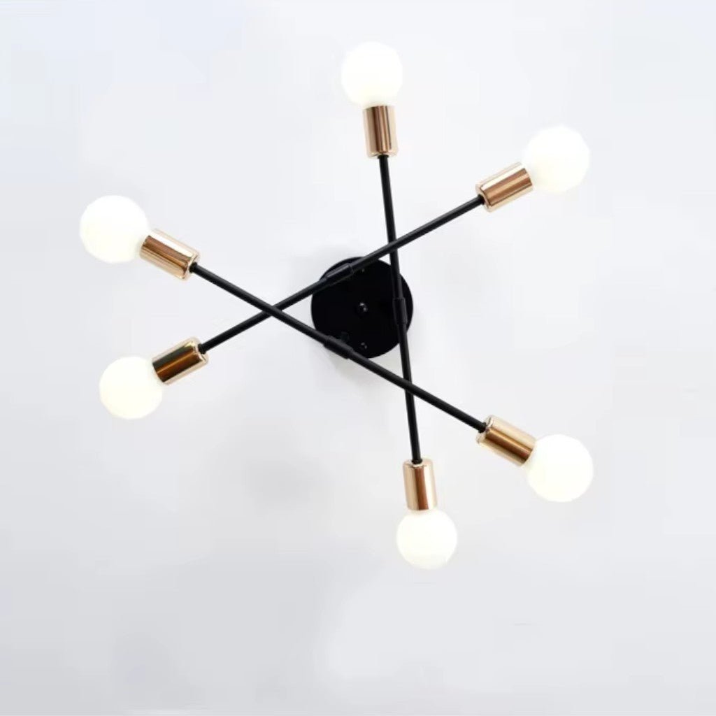 Sputnik Mid Century LED Ceiling Light