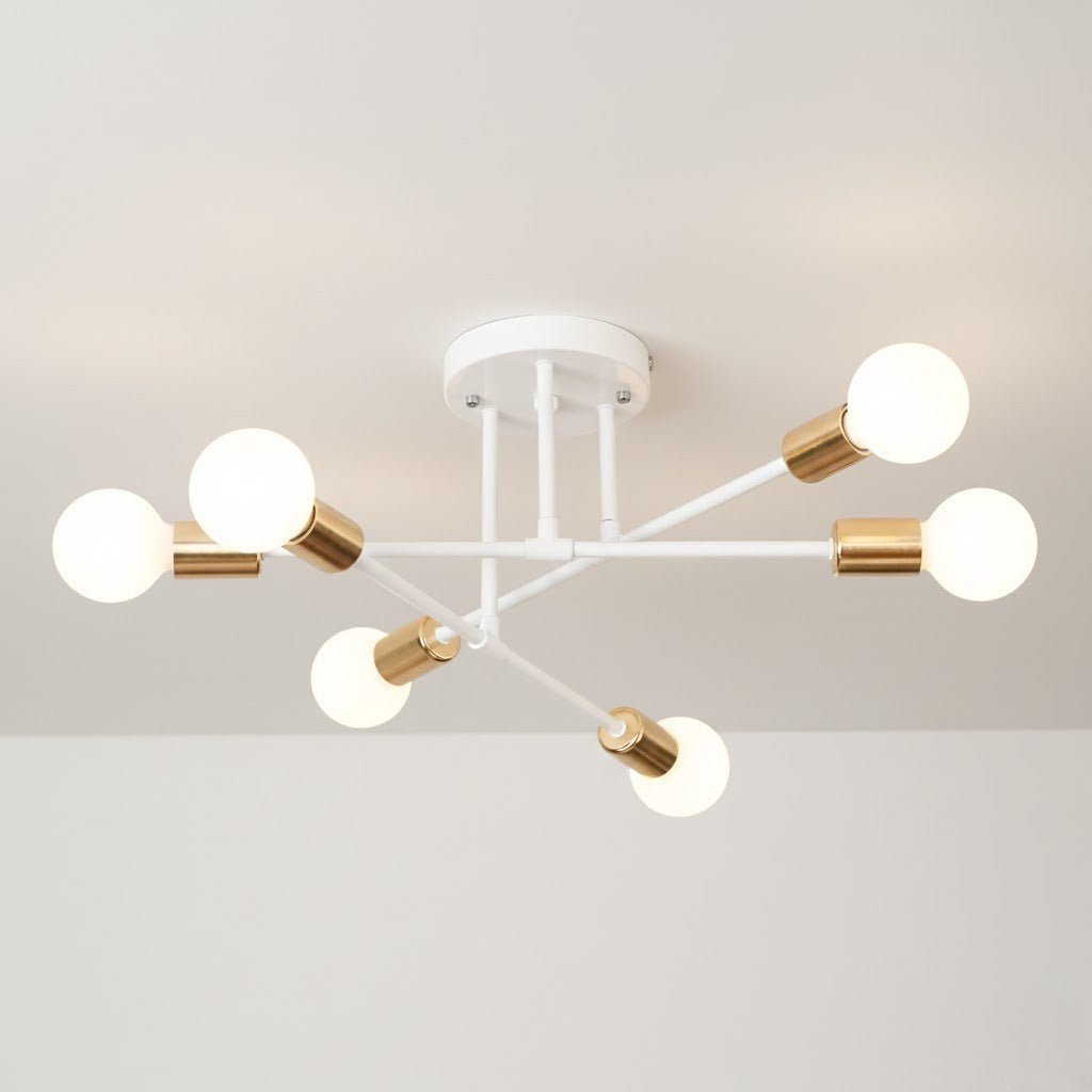 Sputnik Mid Century LED Ceiling Light
