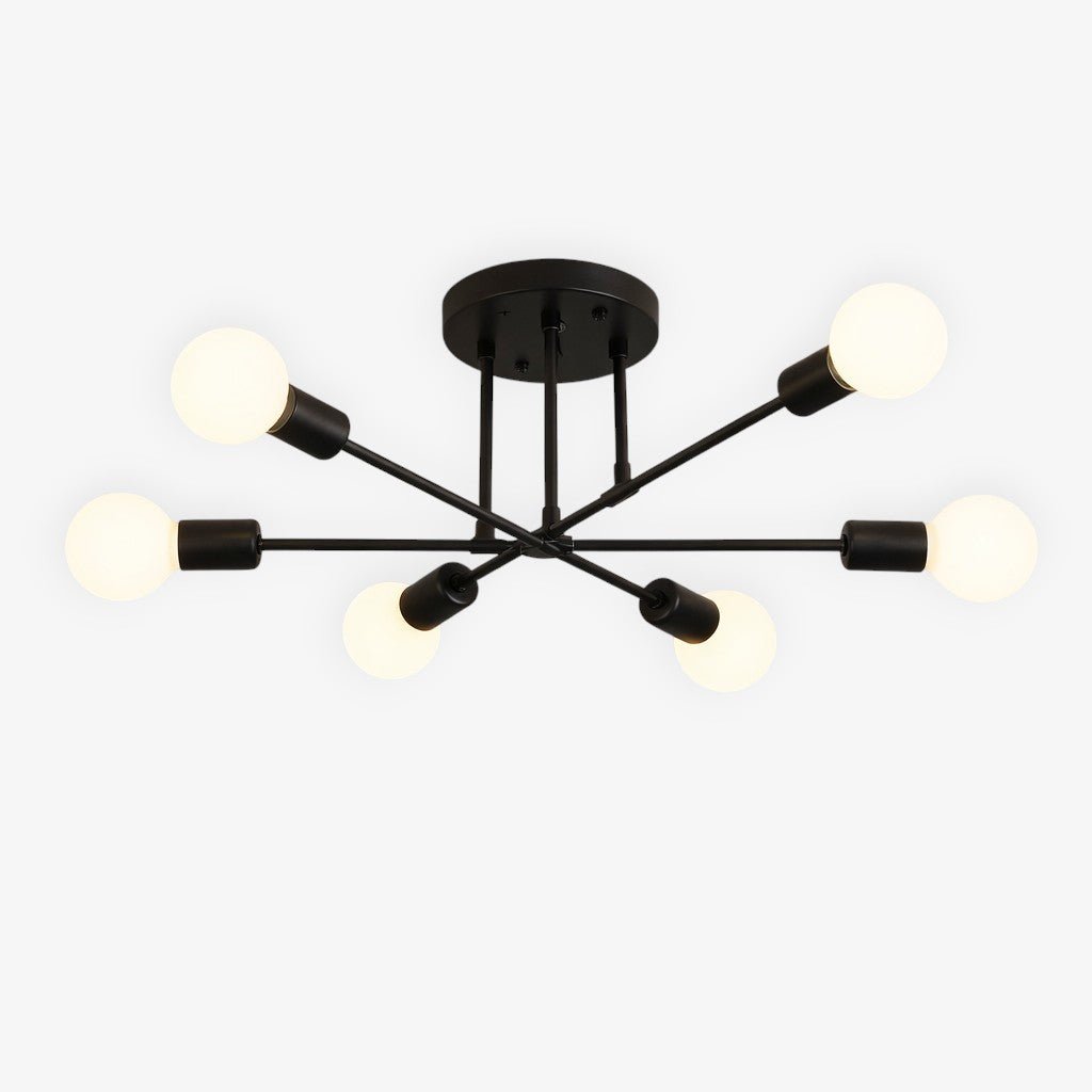 Sputnik Mid Century LED Ceiling Light