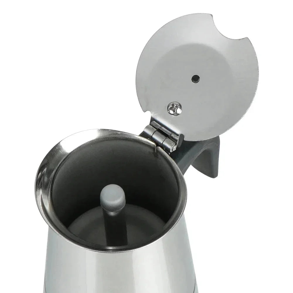 Stainless Steel Stovetop Italian Coffee Moka Pot