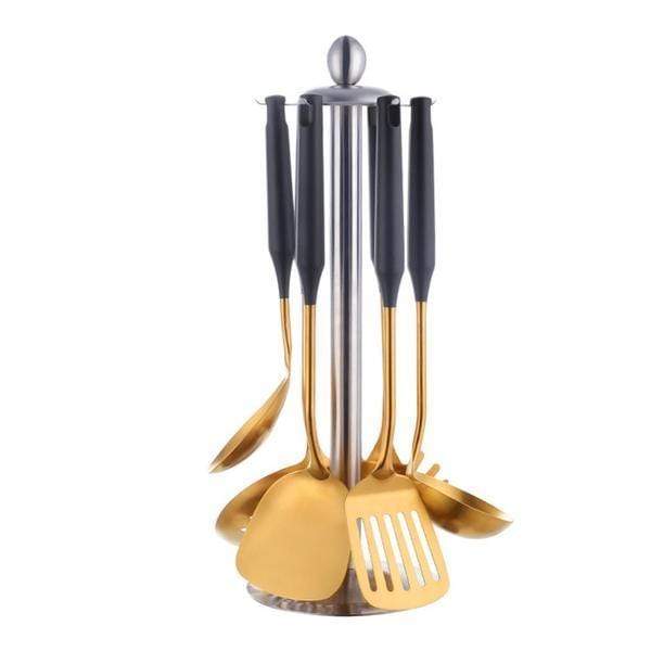 Stockholm 7-Piece Stainless Steel Cooking Utensils Set Lattea