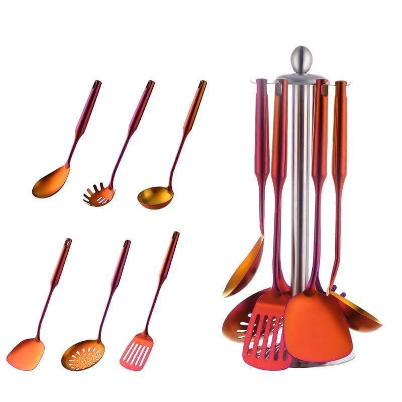 Stockholm 7-Piece Stainless Steel Cooking Utensils Set Lattea