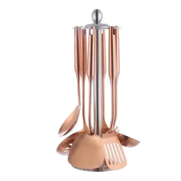 Stockholm 7-Piece Stainless Steel Cooking Utensils Set Lattea