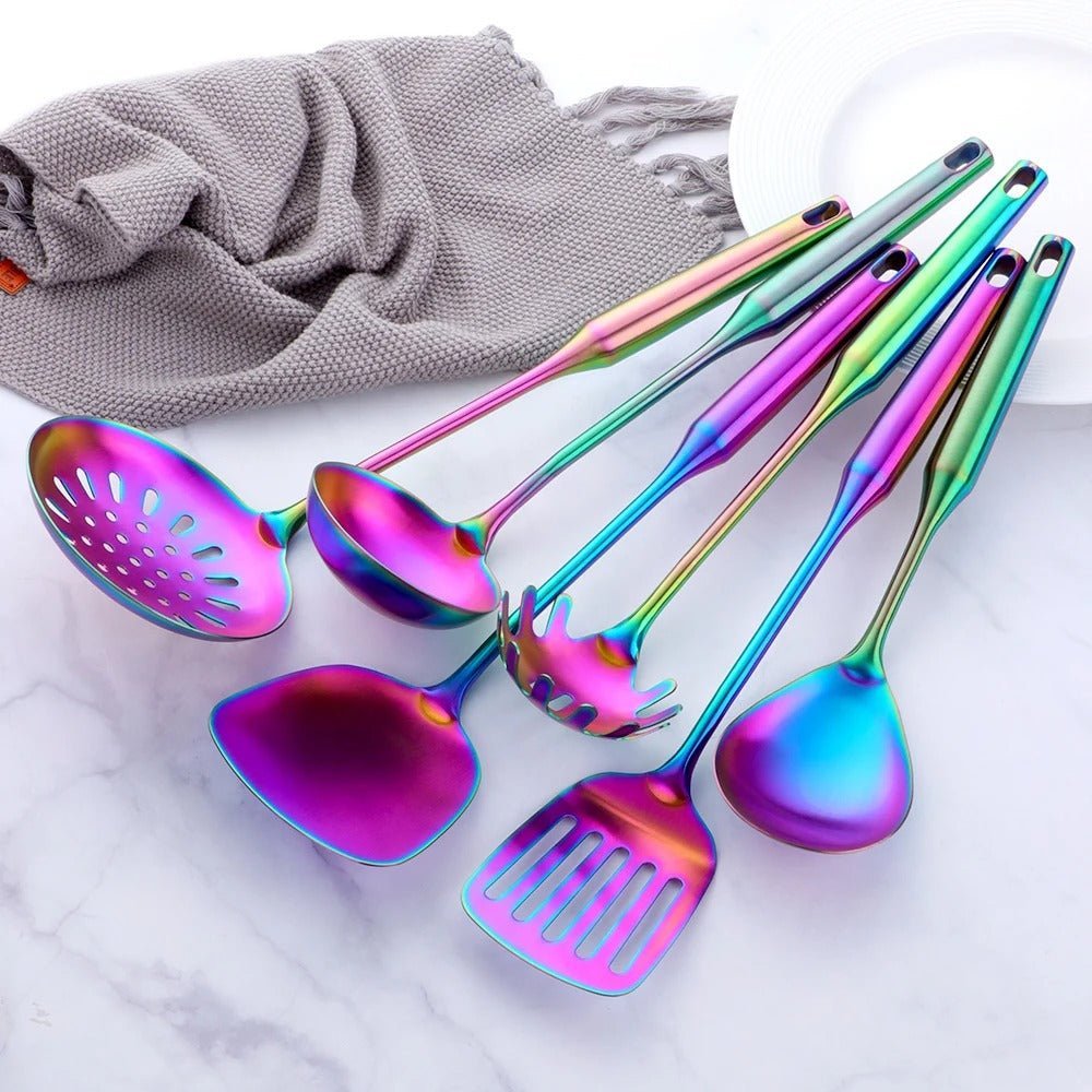 Stockholm 7-Piece Stainless Steel Cooking Utensils Set Lattea