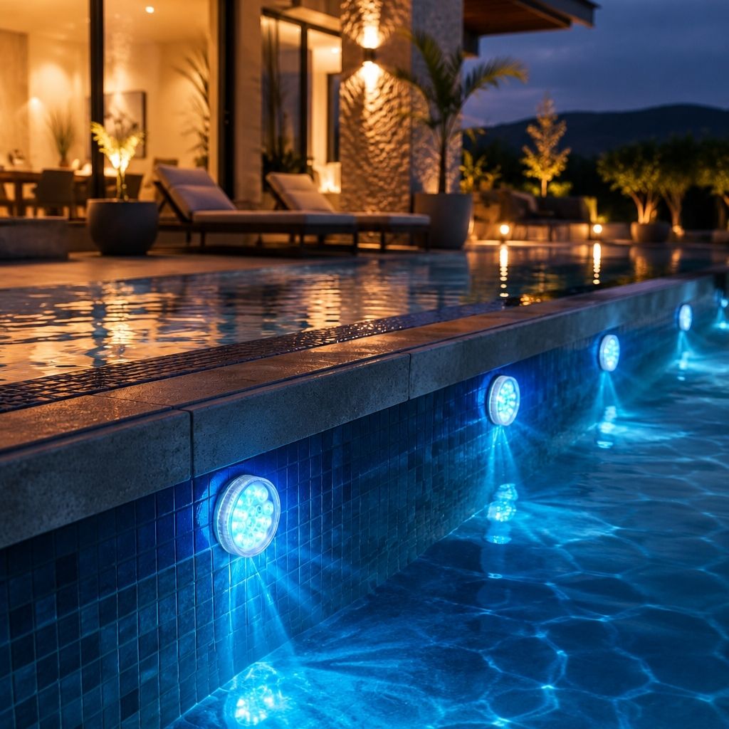 Submersible Pool LED Light with Remote Control - Lattea