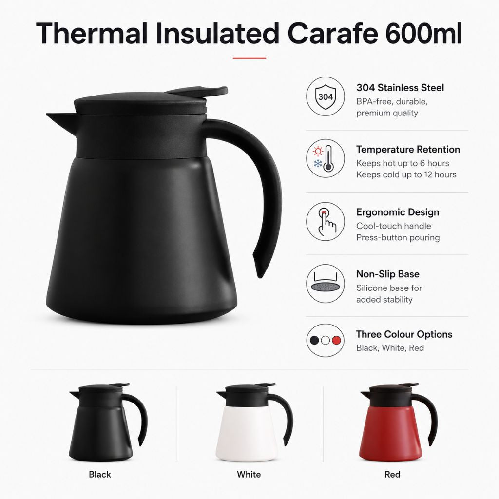 Thermal Insulated Carafe 600ml