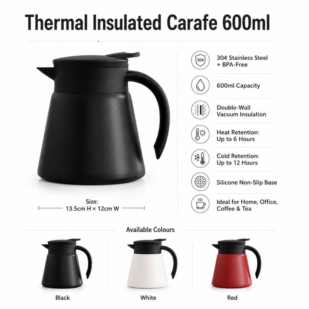Thermal Insulated Carafe 600ml