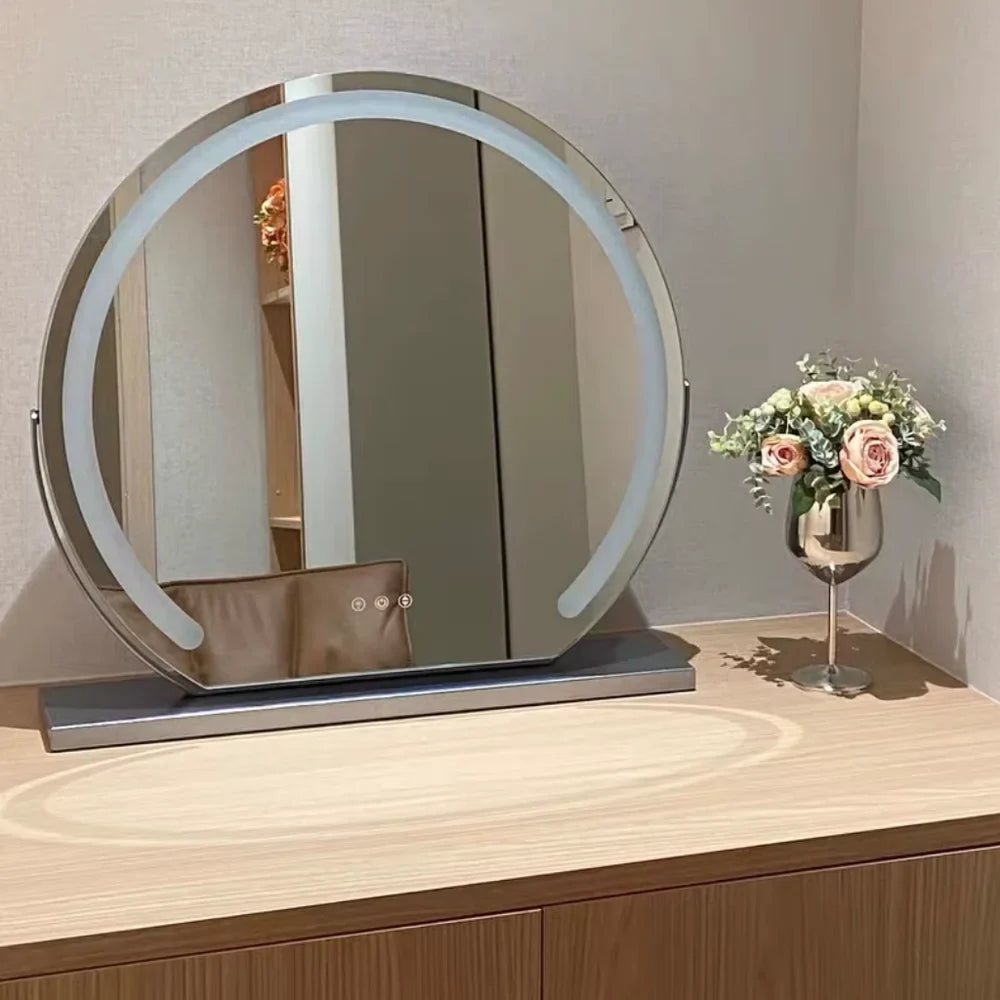 Vanity Makeup Mirror 15x Magnification Touch with LED Lights