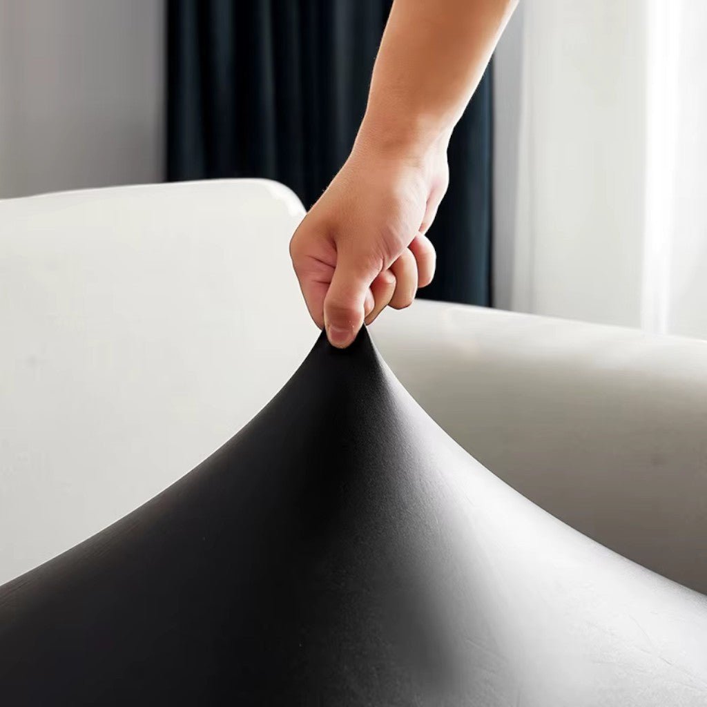 Waterproof PU Leather Sofa Cushion Cover Stretch Non-Slip