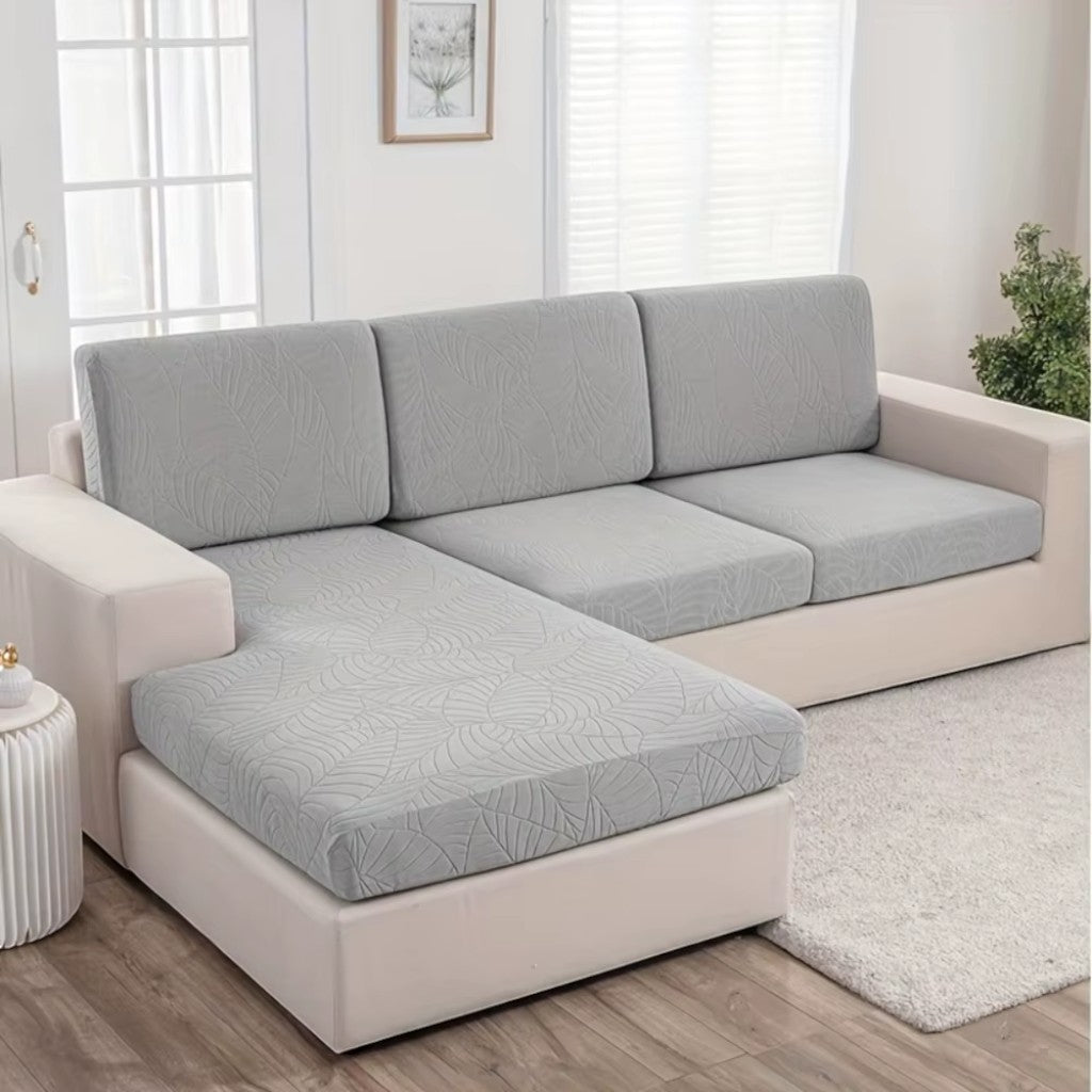 Waterproof Sofa Cushion Cover Stretch Chenille - Non-Slip Elastic Fit