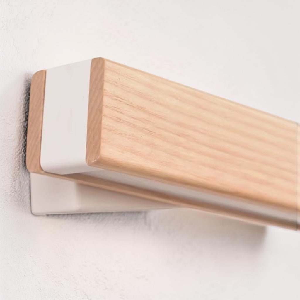 360° Swiveling Wooden Wall Light