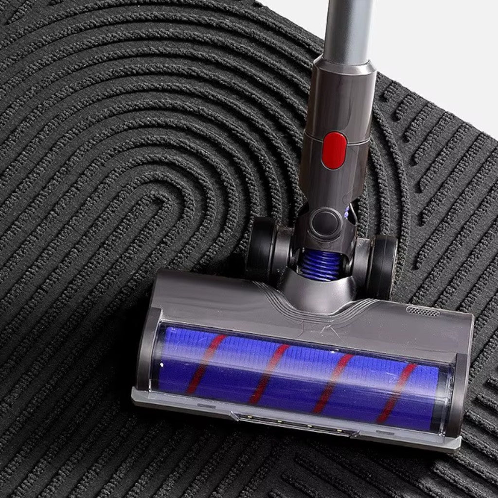 3D Grooved Geometric Doormat Anti-Slip Scraper Entrance Mat