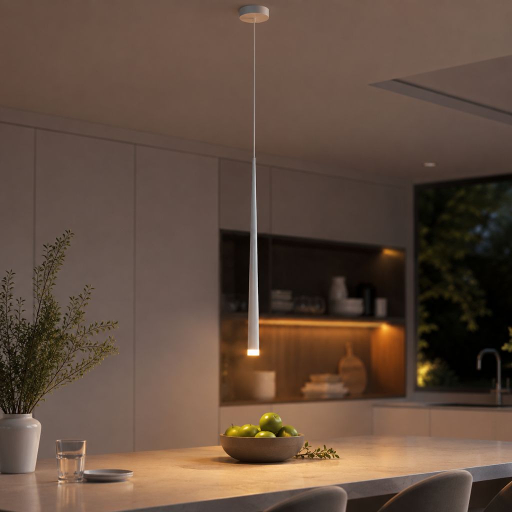 Adjustable Teardrop LED Pendant Light