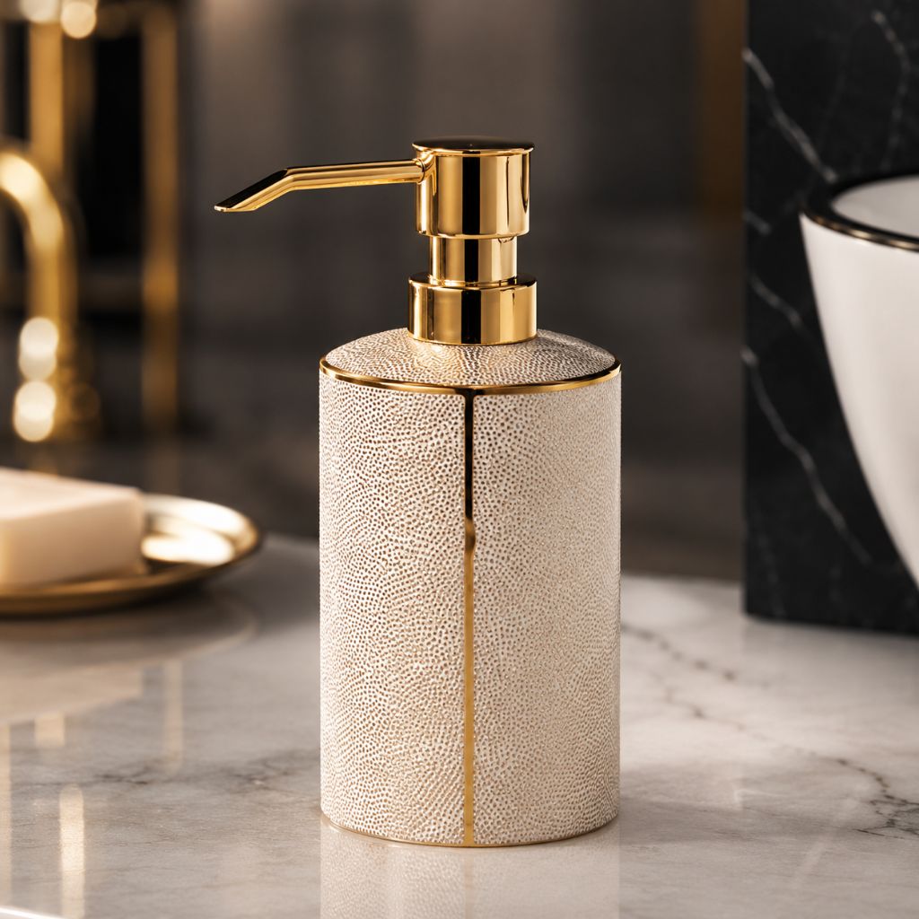 Bathroom Accessories Set – Luxurious Ceramic for Elegant Organisation