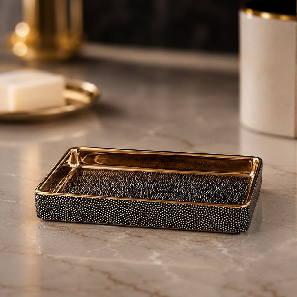 Bathroom Accessories Set – Luxurious Ceramic for Elegant Organisation