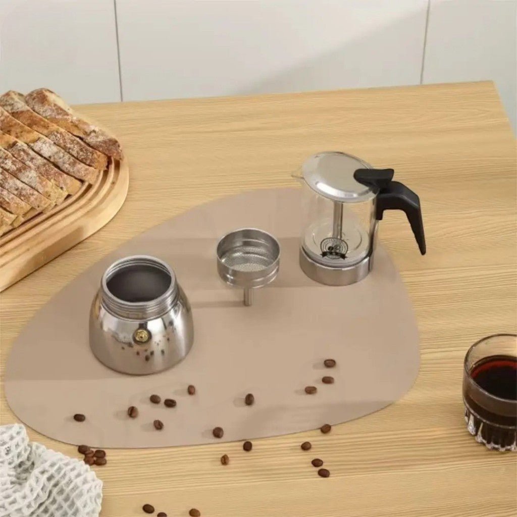Borosilicate Glass Moka Pot Stovetop Espresso Maker
