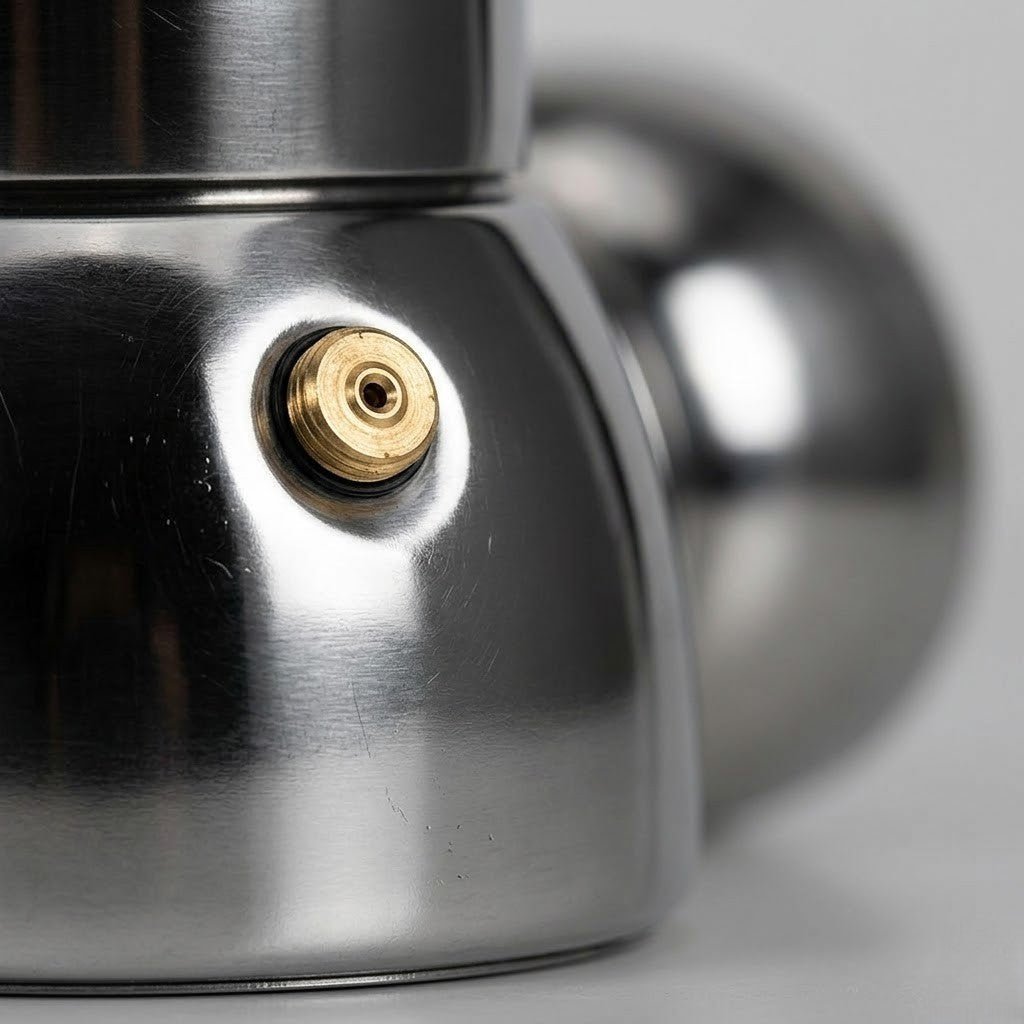 Borosilicate Glass Moka Pot Stovetop Espresso Maker