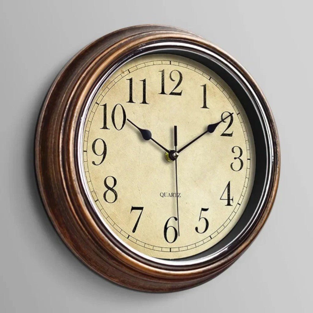 ChronoClassic Vintage Wall Clock for Home Decor