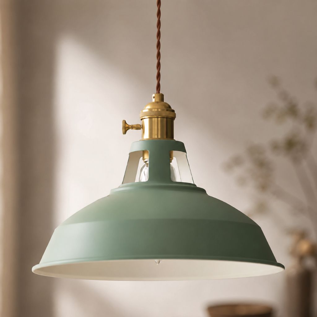 Classic Industrial Metal Pendant Light