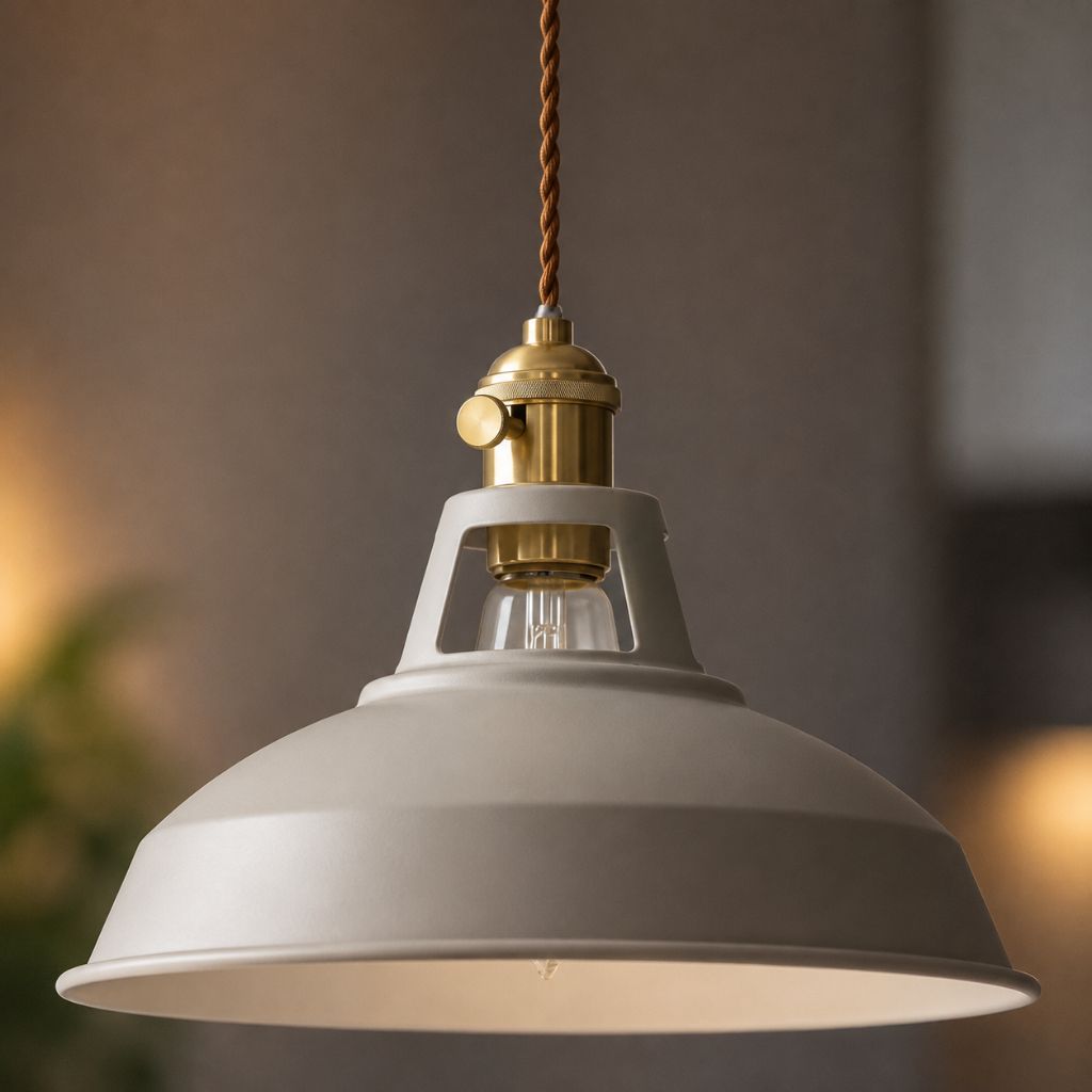 Classic Industrial Metal Pendant Light