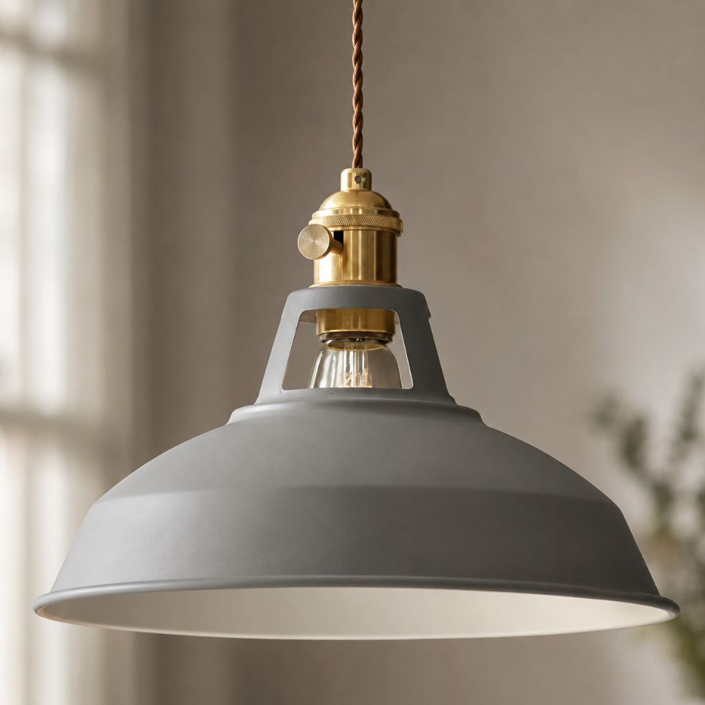 Classic Industrial Metal Pendant Light