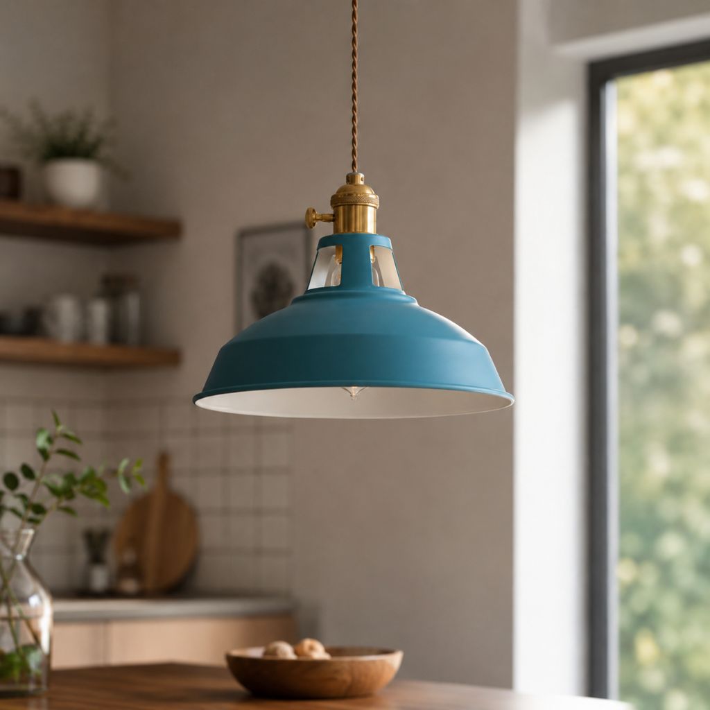 Classic Industrial Metal Pendant Light