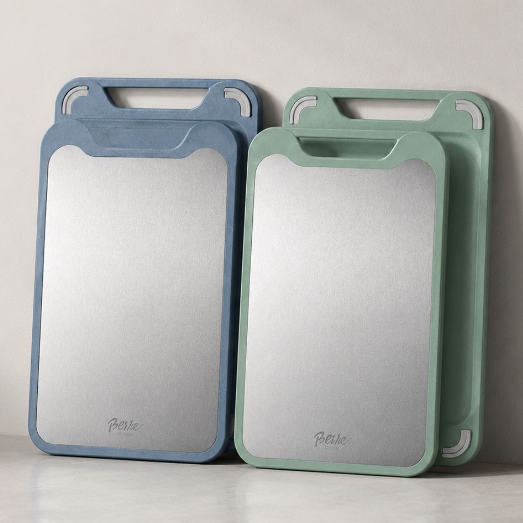 Double Sided Stainless Steel Cutting Board