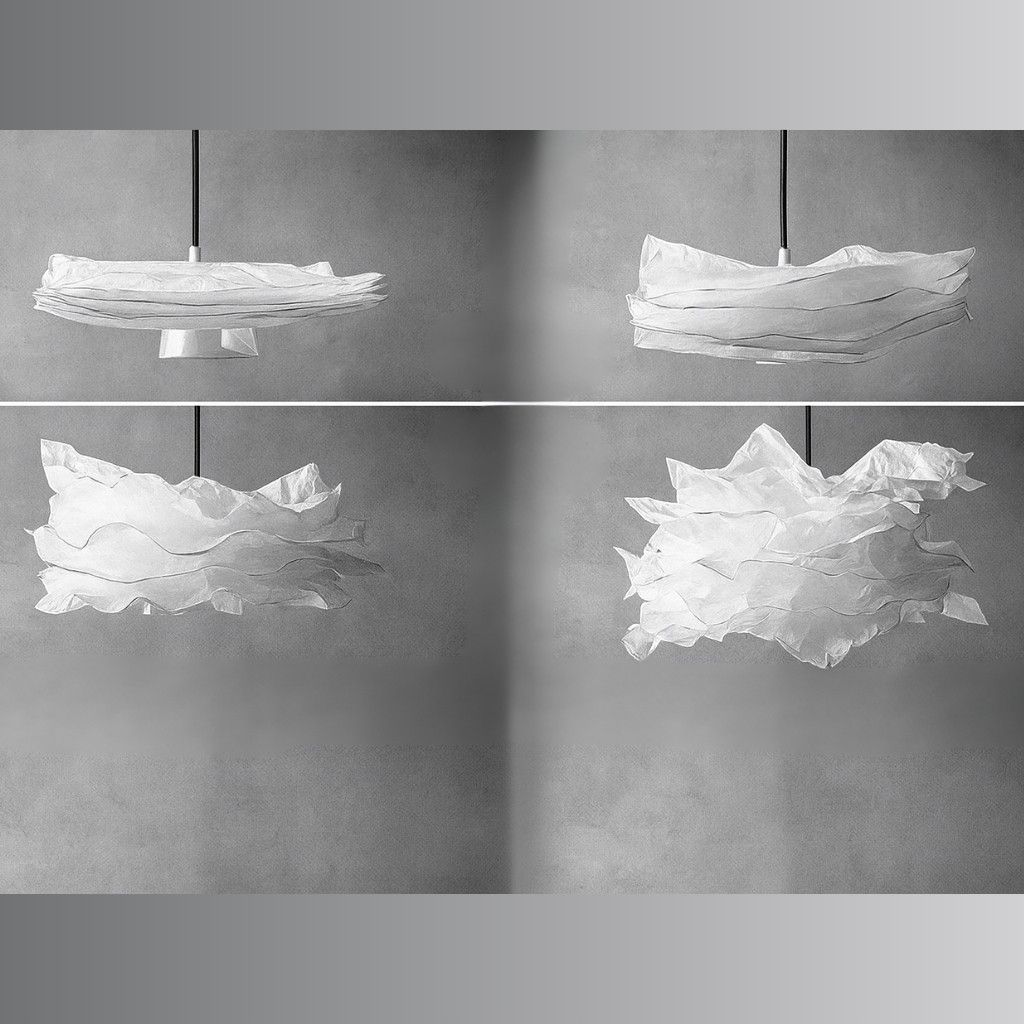 Flower Light  - DIY Origami LED Pendant Lighting