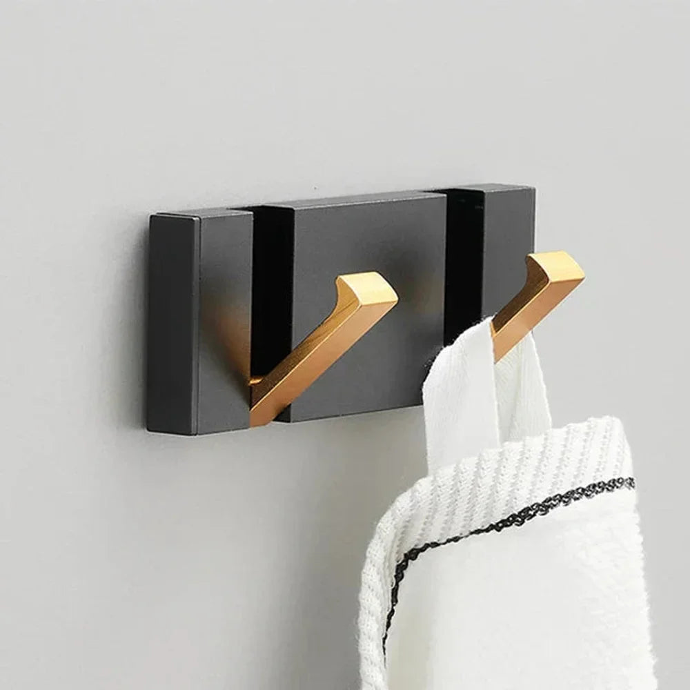 Foldable Wall Hook | Minimalist Stainless Steel – 2 to 6 Hooks
