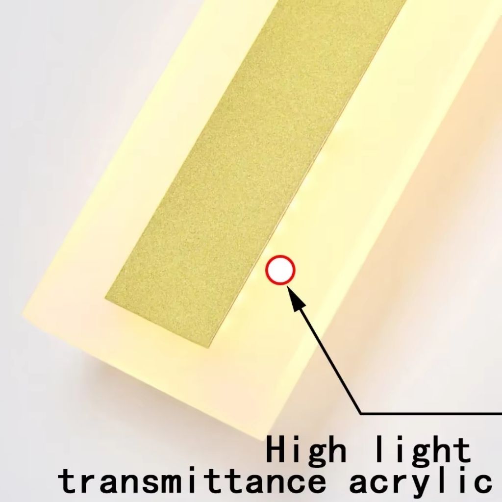 Golden Waterproof LED External Wall Lights